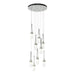 Hubbardton Forge - 131100-SKT-STND-82-YJ0434 - LED Pendant - Link - Vintage Platinum