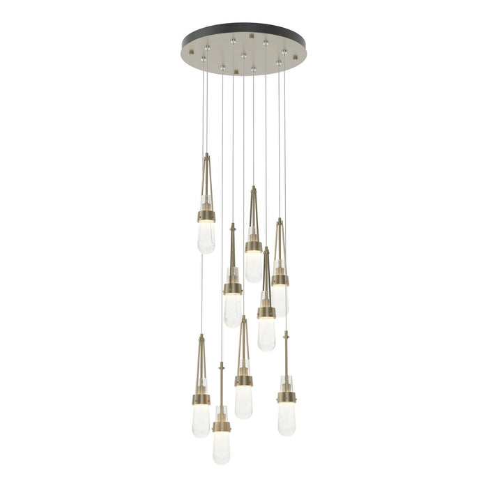 Hubbardton Forge - 131100-SKT-STND-84-YG0434 - LED Pendant - Link - Soft Gold