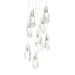 Hubbardton Forge - 131101-SKT-LONG-82-CR - LED Pendant - Luma - Vintage Platinum