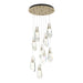 Hubbardton Forge - 131101-SKT-STND-84-CR - LED Pendant - Luma - Soft Gold