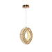 LNC - HA04998 - LED Chandelier - Plating Rose Gold