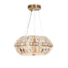 LNC - HA04999C3 - Three Light Chandelier - Brass