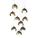 Hubbardton Forge - 131105-SKT-LONG-07-86-GG0711 - LED Pendant - Brooklyn - Dark Smoke