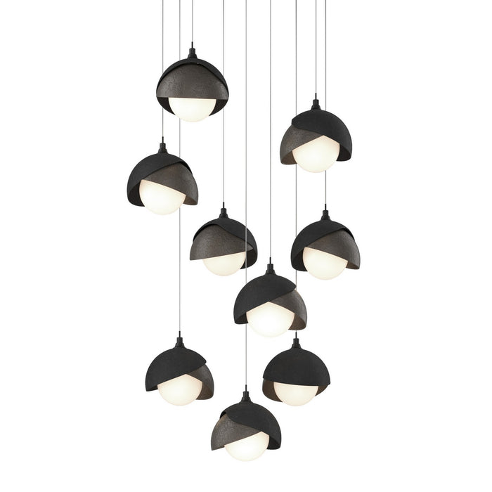 Hubbardton Forge - 131105-SKT-LONG-10-07-GG0711 - LED Pendant - Brooklyn - Black