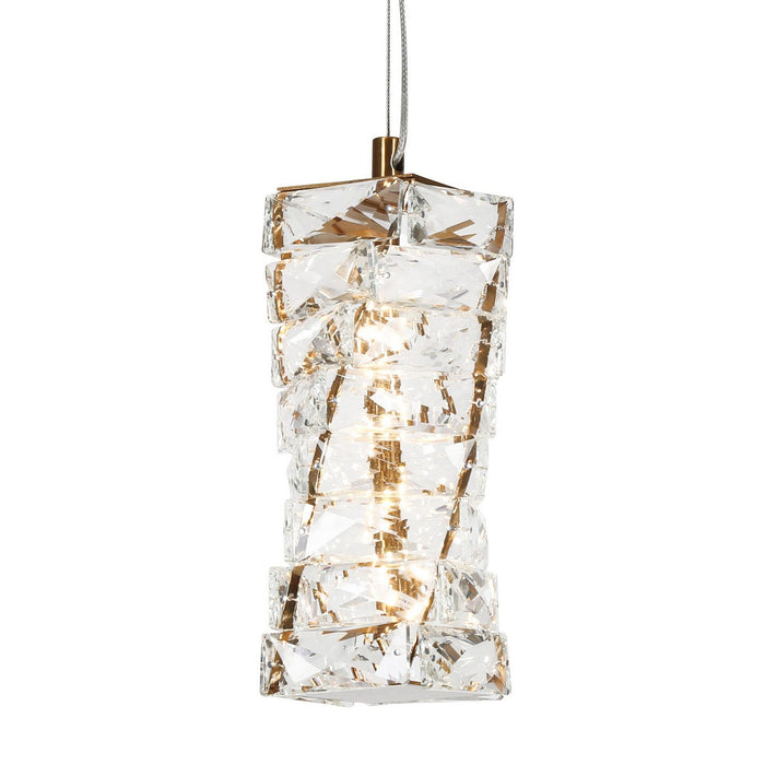 LNC - HA05007p - LED Chandelier - Brass