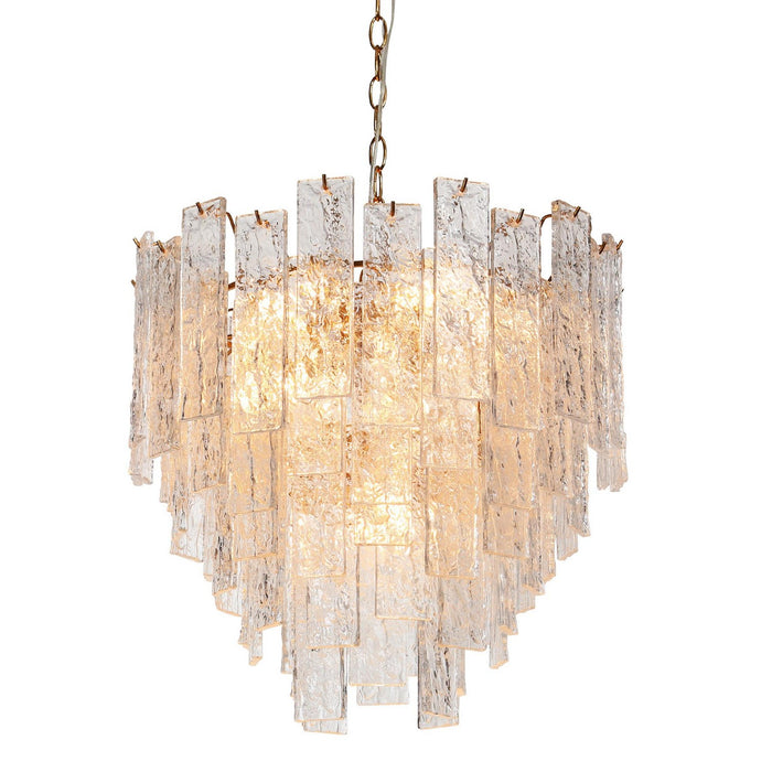 LNC - HA05009c - Eight Light Chandelier - Brass