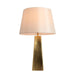 LNC - HA05020 - One Light Table Lamp - White / Goldleaf