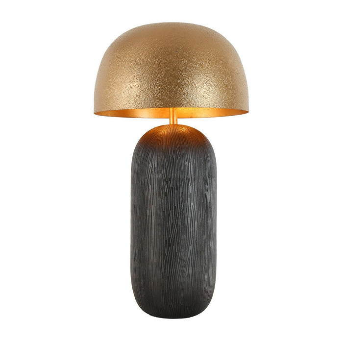 LNC - HA05027 - Two Light Table Lamp - Black / Goldleaf