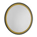 LNC - HA05031 - LED Mirror - Black / Gold