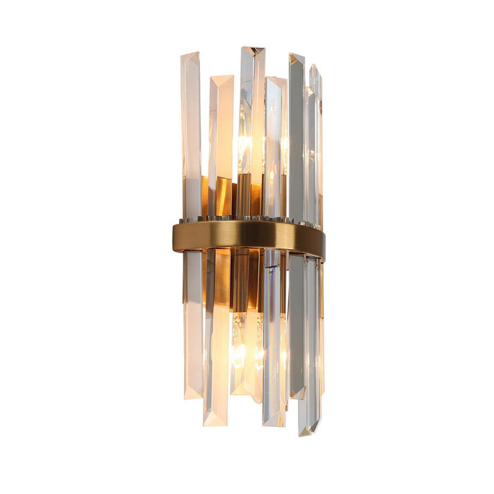 LNC - HA05033 - Two Light Wall Lamp - Brass