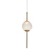 LNC - HA05050P - LED Pendant - Brass