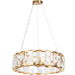 LNC - HA05092G - Six Light Chandelier - Brass