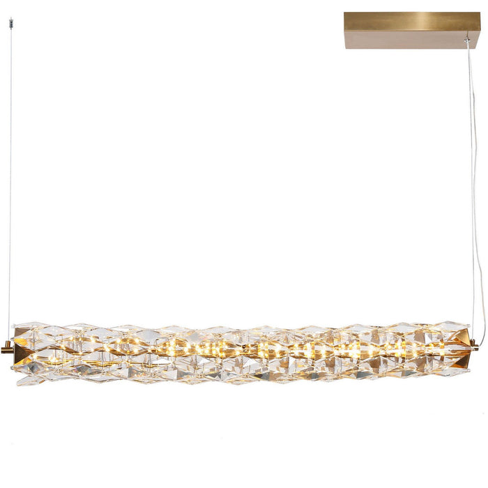 LNC - HA05108 - LED Island Pendant - Brass