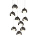 Hubbardton Forge - 131105-SKT-LONG-14-20-GG0711 - LED Pendant - Brooklyn - Oil Rubbed Bronze