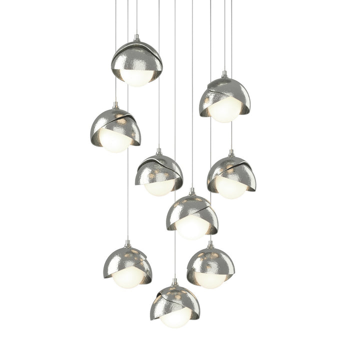 Hubbardton Forge - 131105-SKT-LONG-85-85-GG0711 - LED Pendant - Brooklyn - Sterling