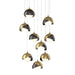 Hubbardton Forge - 131105-SKT-LONG-86-14-GG0711 - LED Pendant - Brooklyn - Modern Brass