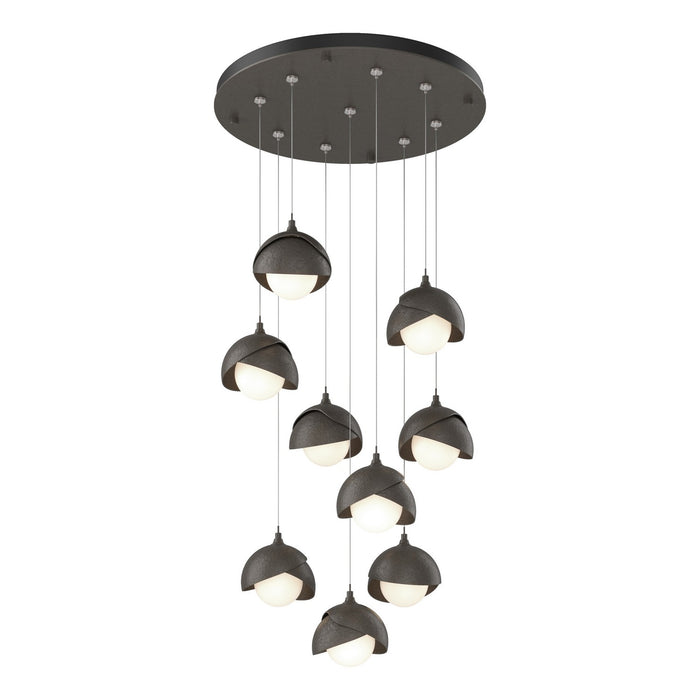 Hubbardton Forge - 131105-SKT-STND-07-07-GG0711 - LED Pendant - Brooklyn - Dark Smoke