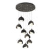 Hubbardton Forge - 131105-SKT-STND-07-10-GG0711 - LED Pendant - Brooklyn - Dark Smoke