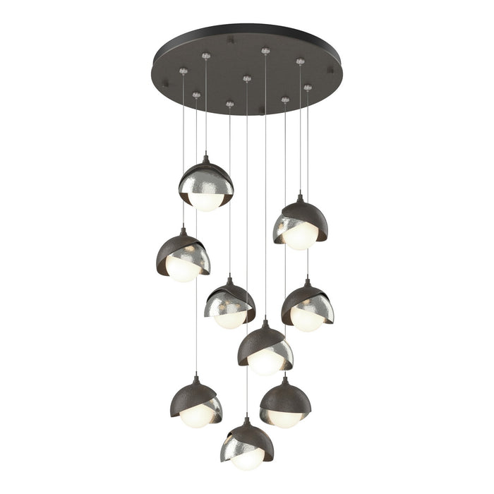 Hubbardton Forge - 131105-SKT-STND-07-85-GG0711 - LED Pendant - Brooklyn - Dark Smoke