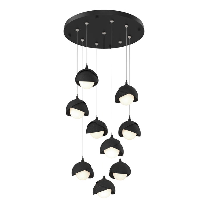 Hubbardton Forge - 131105-SKT-STND-10-10-GG0711 - LED Pendant - Brooklyn - Black