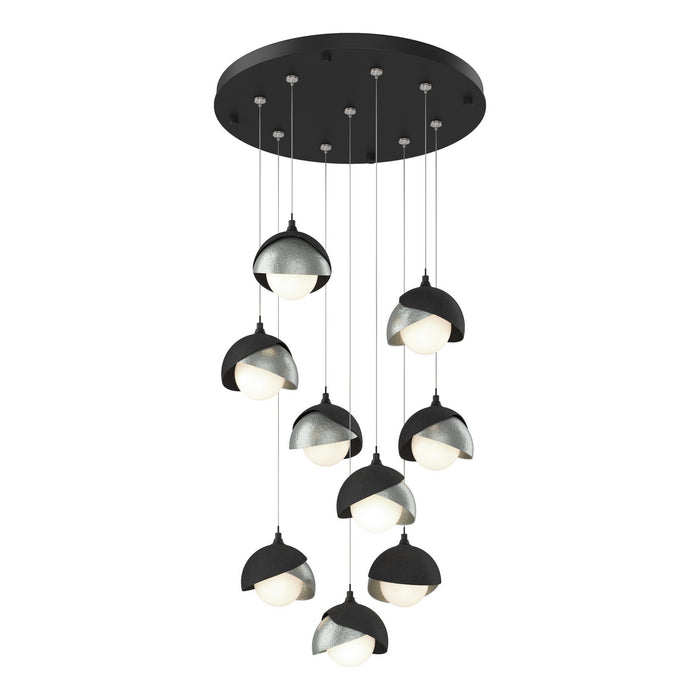 Hubbardton Forge - 131105-SKT-STND-10-82-GG0711 - LED Pendant - Brooklyn - Black