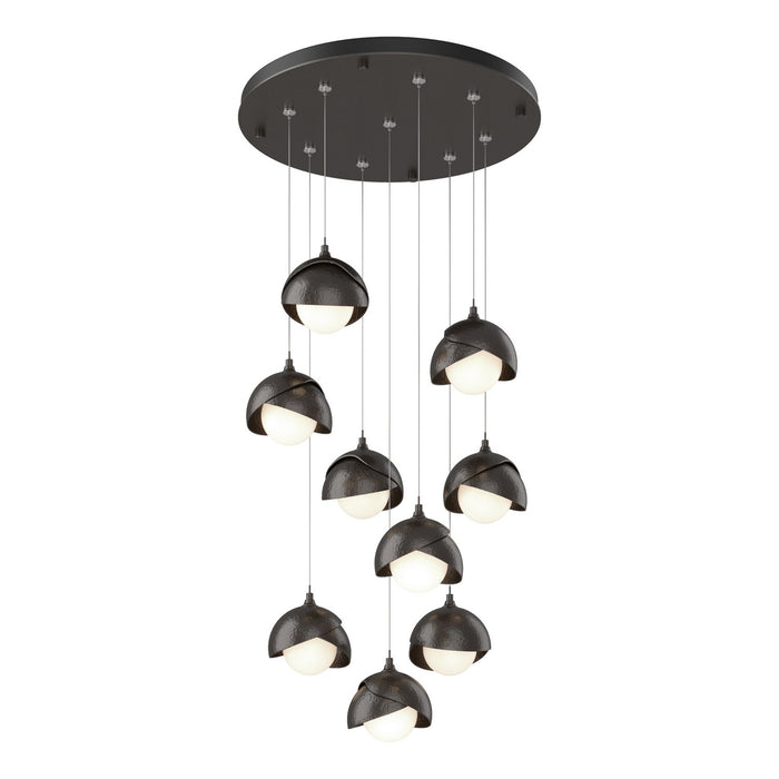 Hubbardton Forge - 131105-SKT-STND-14-14-GG0711 - LED Pendant - Brooklyn - Oil Rubbed Bronze