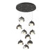 Hubbardton Forge - 131105-SKT-STND-20-85-GG0711 - LED Pendant - Brooklyn - Natural Iron
