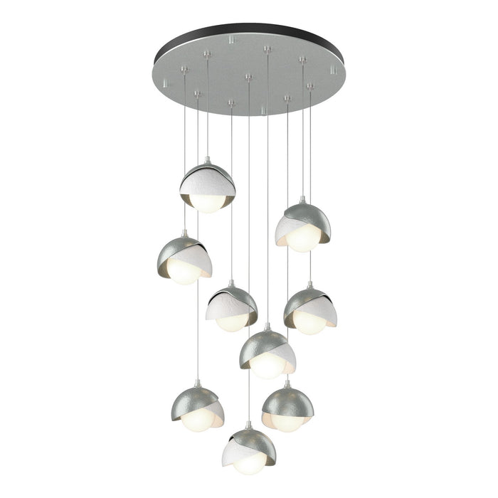 Hubbardton Forge - 131105-SKT-STND-82-02-GG0711 - LED Pendant - Brooklyn - Vintage Platinum