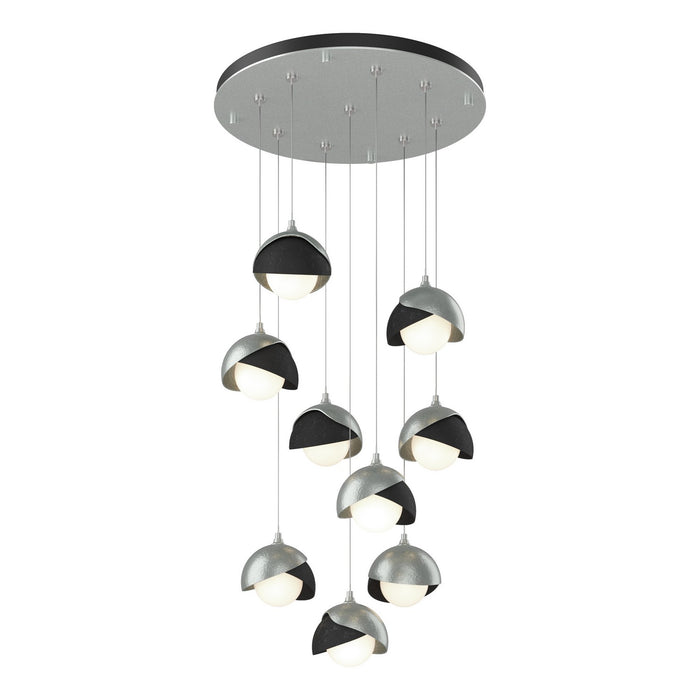 Hubbardton Forge - 131105-SKT-STND-82-10-GG0711 - LED Pendant - Brooklyn - Vintage Platinum