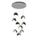 Hubbardton Forge - 131105-SKT-STND-82-10-GG0711 - LED Pendant - Brooklyn - Vintage Platinum
