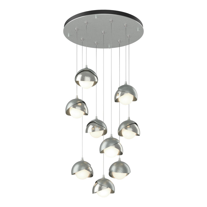 Hubbardton Forge - 131105-SKT-STND-82-85-GG0711 - LED Pendant - Brooklyn - Vintage Platinum