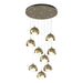 Hubbardton Forge - 131105-SKT-STND-84-86-GG0711 - LED Pendant - Brooklyn - Soft Gold