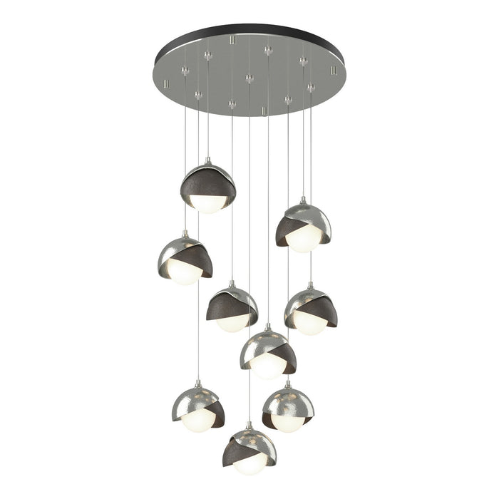 Hubbardton Forge - 131105-SKT-STND-85-07-GG0711 - LED Pendant - Brooklyn - Sterling