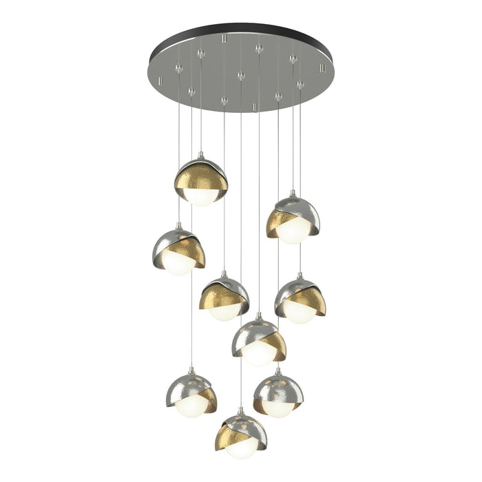 Hubbardton Forge - 131105-SKT-STND-85-86-GG0711 - LED Pendant - Brooklyn - Sterling
