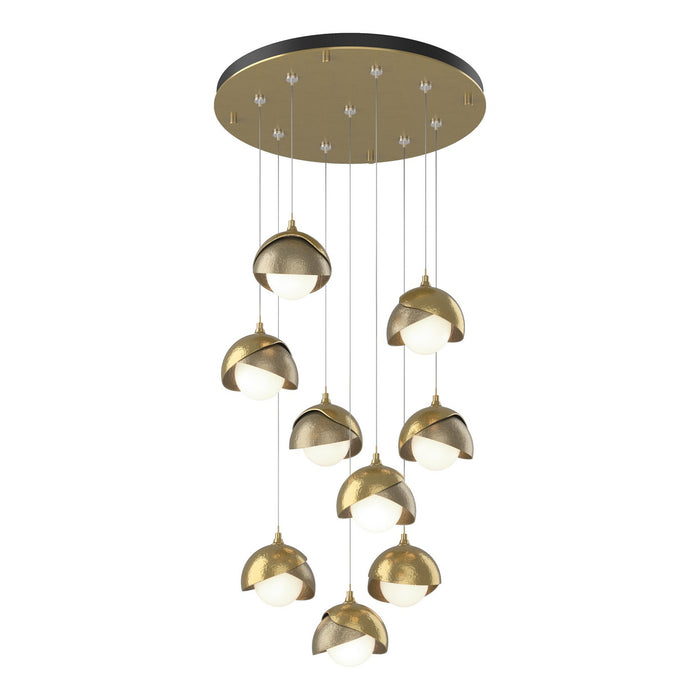 Hubbardton Forge - 131105-SKT-STND-86-84-GG0711 - LED Pendant - Brooklyn - Modern Brass
