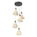 Hubbardton Forge - 131122-SKT-STND-07-SH1987 - LED Pendant - Mobius - Dark Smoke