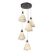 Hubbardton Forge - 131122-SKT-STND-14-SH1987 - LED Pendant - Mobius - Oil Rubbed Bronze