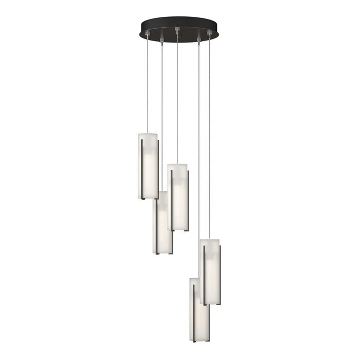 Hubbardton Forge - 131124-SKT-STND-14-GG0065 - LED Pendant - Exos Glass - Oil Rubbed Bronze