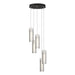 Hubbardton Forge - 131124-SKT-STND-20-GG0065 - LED Pendant - Exos Glass - Natural Iron