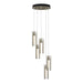 Hubbardton Forge - 131124-SKT-STND-84-ZM0065 - LED Pendant - Exos Glass - Soft Gold