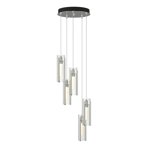 Exos Glass LED Pendant Sterling