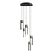Hubbardton Forge - 131124-SKT-STND-89-ZM0065 - LED Pendant - Exos Glass - Ink