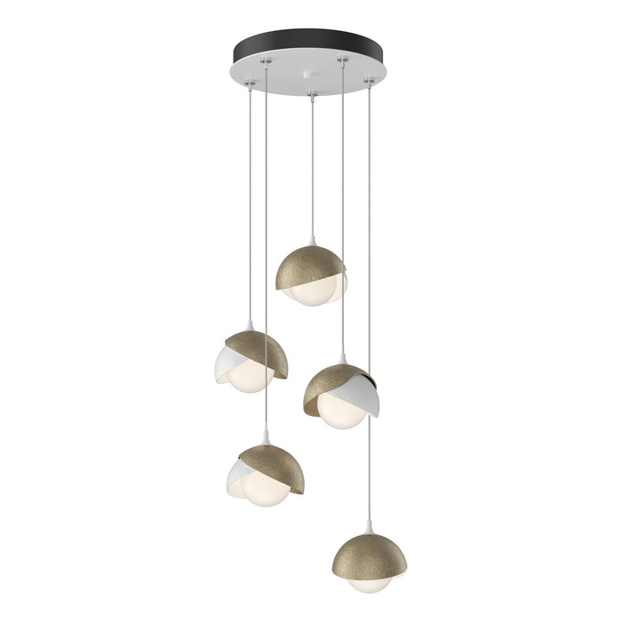 Hubbardton Forge - 131125-SKT-STND-02-84-GG0711 - LED Pendant - Brooklyn - White