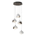 Hubbardton Forge - 131125-SKT-STND-05-02-GG0711 - LED Pendant - Brooklyn - Bronze