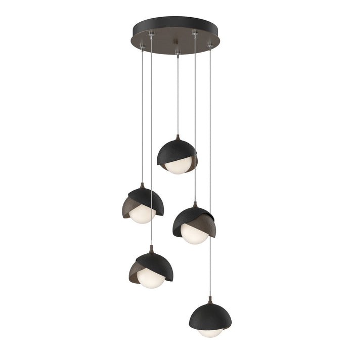 Hubbardton Forge - 131125-SKT-STND-05-10-GG0711 - LED Pendant - Brooklyn - Bronze