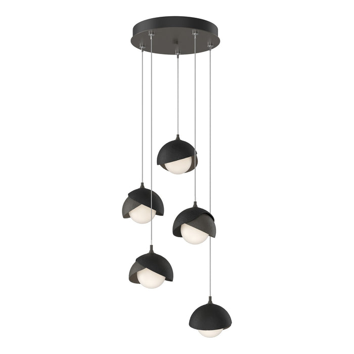 Hubbardton Forge - 131125-SKT-STND-07-10-GG0711 - LED Pendant - Brooklyn - Dark Smoke