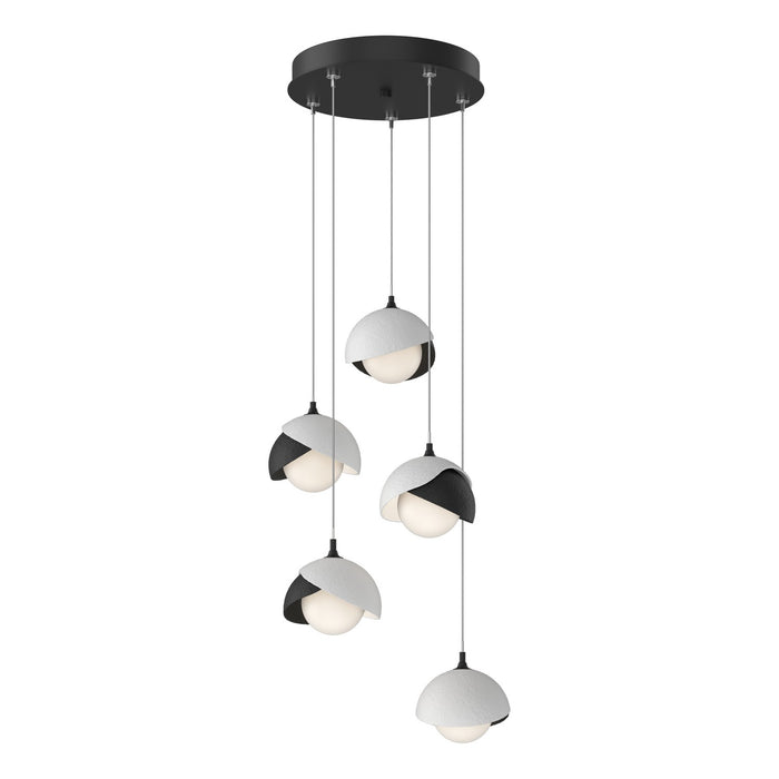 Hubbardton Forge - 131125-SKT-STND-10-02-GG0711 - LED Pendant - Brooklyn - Black