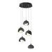 Hubbardton Forge - 131125-SKT-STND-10-20-GG0711 - LED Pendant - Brooklyn - Black