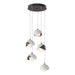 Hubbardton Forge - 131125-SKT-STND-14-02-GG0711 - LED Pendant - Brooklyn - Oil Rubbed Bronze