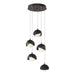 Hubbardton Forge - 131125-SKT-STND-14-10-GG0711 - LED Pendant - Brooklyn - Oil Rubbed Bronze